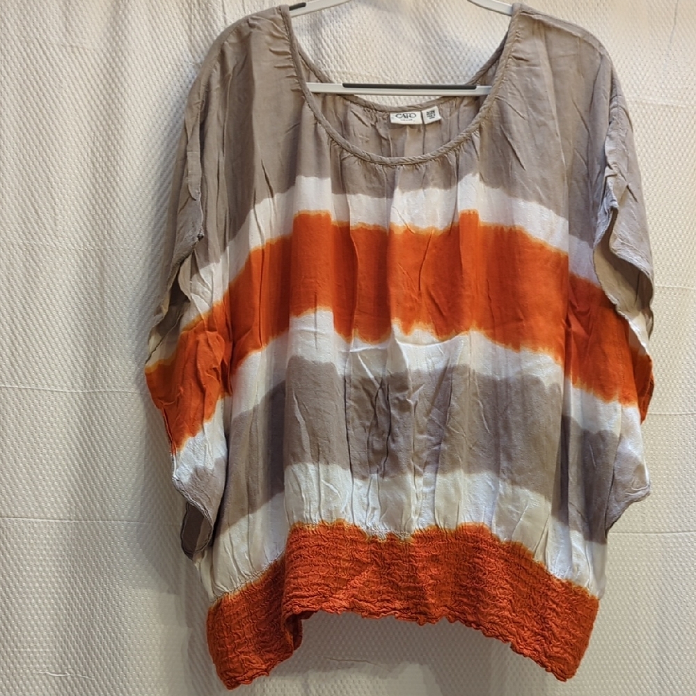 Cato Rayon Batwing Top